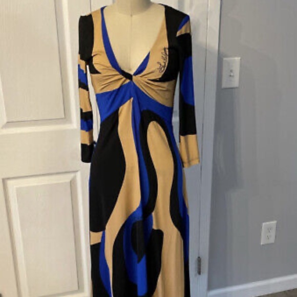 Save The Queen Dresses & Skirts - Save The Queen Knee Length Abstract Print Dress